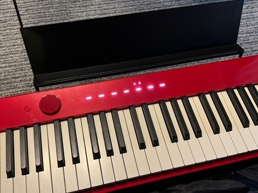 カシオ電子ピアノ　Priviaワインレッド PXーs1000 2020年製　美品