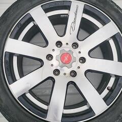 ファブレスアルミ  タイヤつき１８インチ
