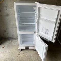 2023年製】冷蔵庫 117L マクスゼン JR117ML01WH ホワイト