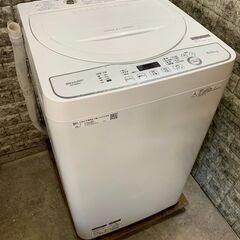 大阪送料無料★3か月保証★洗濯機★シャープ★2020年★6㎏★ES-GE6DJ-W★S-291