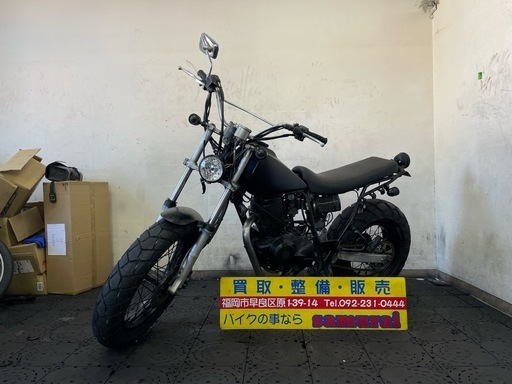 YAMAHA ヤマハ TW200 DG07J キムタクもびっくりなAllブラック 通勤通学ツーリングにオススメ 全国どこでも陸送可能