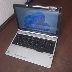 第43号 NECタッチパネル式ノートパソコン タブレットにもなるノート 