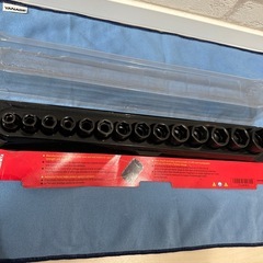 SNAP-ON 3/8dr 6角シャローインパクトソケットセット ミリ 214IMFMYA