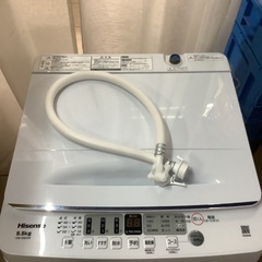 Hisense   ハイセンス　洗濯機　HW-55E2W    2024年製 5.5㎏