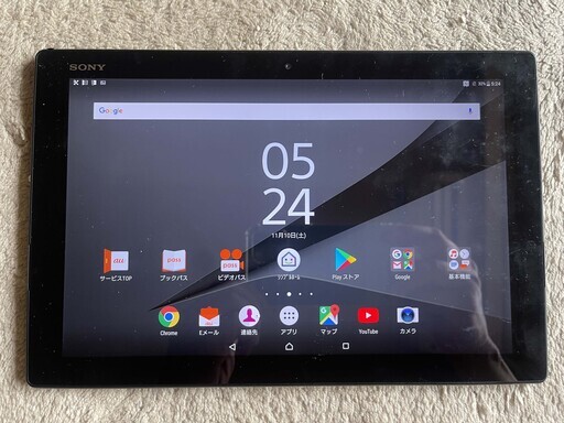 SONY XperiaZ4 Tablet SOT31 32GB　wifi-cell　 SIMフリー　防水･防塵　03