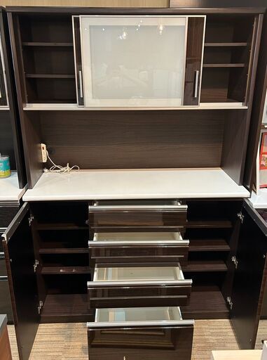 ニトリ キッチンボード ポスティア オープンダイニングボード キッチン