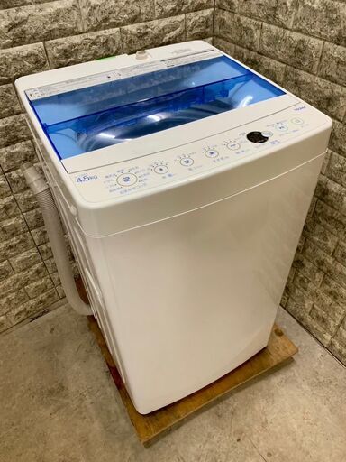 大阪送料無料★3か月保証★洗濯機★ハイアール★2020年★4.5㎏★JW-C45FK★S-148
