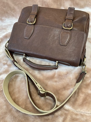 土屋鞄製造所2WAYショルダーバッグ ビジネスバッグ書類鞄 bag かばんカバン