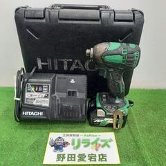 【訳アリ品　商品説明欄必読】Hitachi 日立工機 型番不明 コードレスインパクトドライバー【野田愛宕店】【店頭取引限定】【中古】管理番号：IT7WE4AFFJ7C
