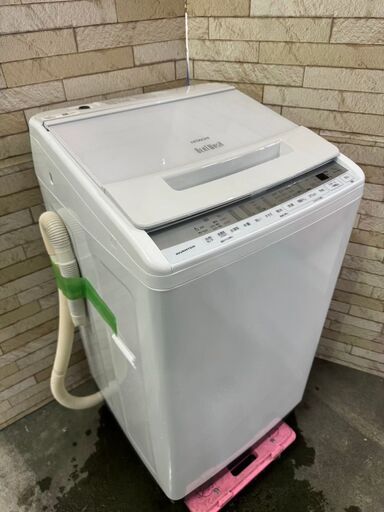 大阪送料無料★3か月保証★洗濯機★日立★2021年★7㎏★BW-V70FE★S-768