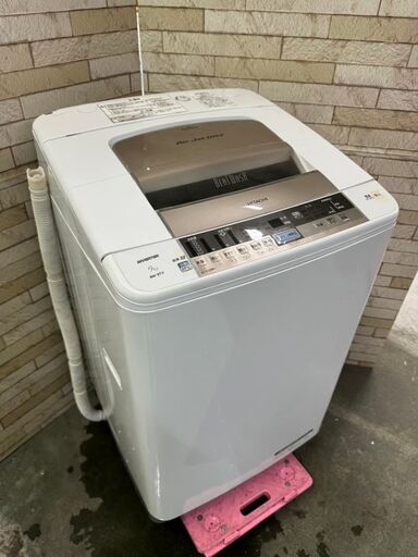 大阪送料無料★3か月保証★洗濯機★日立★2014年★9㎏★BW-9TV★S-708