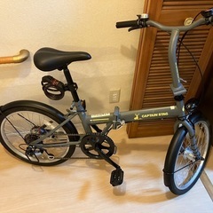 外装6段折り畳み変速ほぼ未使用・室内保管CAPTAIN STAG　YG-1351 ナビライトFDB20620型 