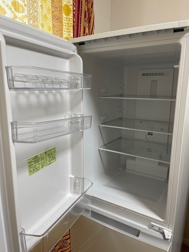 SHARP 2ドア冷蔵庫SJ-18E8-KW - 冷蔵庫 