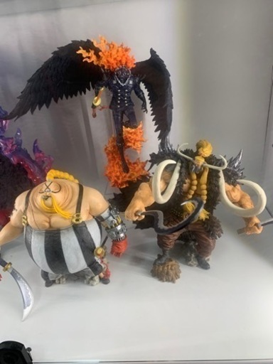 一番くじ　ワンピース　EX 魂剛示像　百獣海賊団　大看板3体フィギュアセット