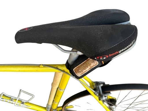 クロモリロードバイク ミソノイ315 550mm レモンイエロー 自転車 ヴィンテージ クロモリロードバイク ミソノイ315 550mm レモンイエロー 自転車