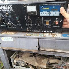 デンヨー DLW-300ES 防音型 ディーゼル エンジン 溶接・発電機