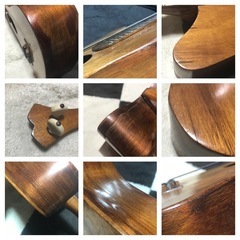 激レア ノーネーム バリトンウクレレ マホガニー 珍品