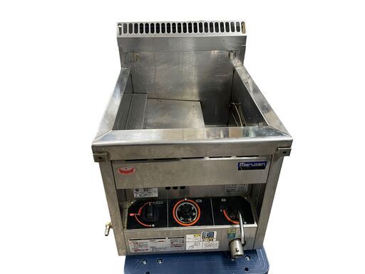【動作確認済み・簡易清掃済み】 マルゼン 業務用 卓上フライヤー MGF-C12TJ 2020年製 LPガス用 卓上型 12リットル