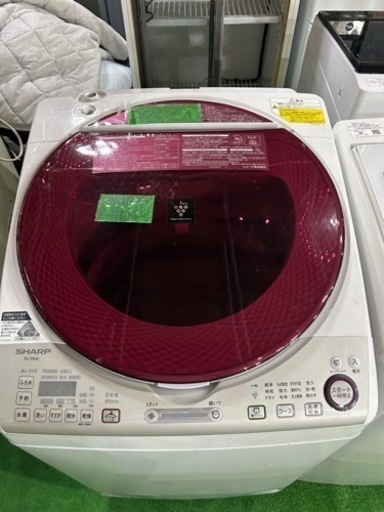 ご来店時、ガン×2お値引き‼️SHARP(シャープ) 2015年製 8,0kg 洗濯機