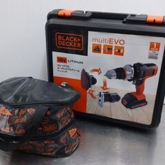 中古品 BLACK+DECKER マルチエボベーシック＆マルノコヘッド 