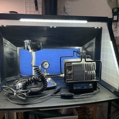 GSIクレオス Mr.リニアコンプレッサー L7 セット Anesty 塗装ブース 2