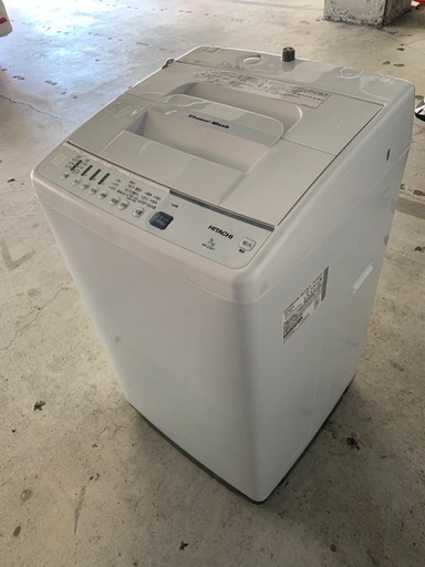 HITACHI 日立 7.0kg 全自動洗濯機 白い約束 NW-Z70E7 2020年製 容量：7.0kg 質量：33kg