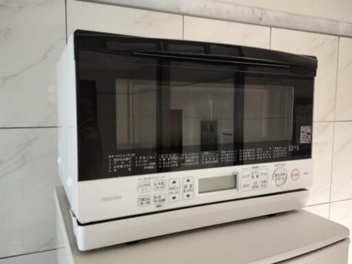 ☑︎ご成約済み■特価■2021年製■東芝 23L スチームオーブンレンジ「石窯オーブン」グランホワイト ER-V60