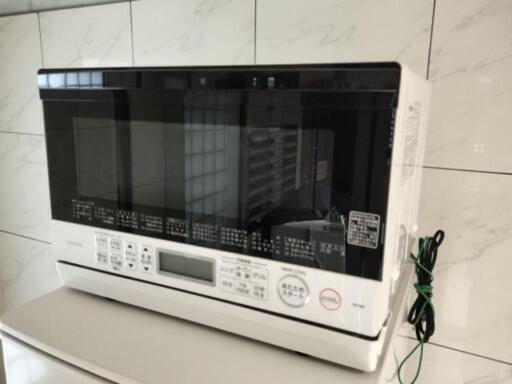 ☑︎ご成約済み■特価■2021年製■東芝 23L スチームオーブンレンジ「石窯オーブン」グランホワイト ER-V60