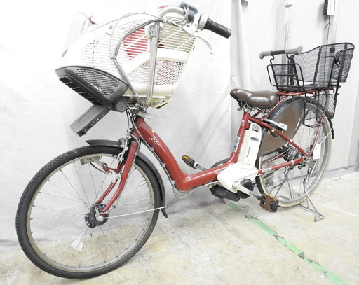 中古　BRIDGESTONE　電動自転車 子供乗せ