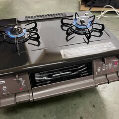 【Paloma】 パロマ ガスコンロ ガステーブル LPガス用 IC-730WDX-R 2019年製 N0339