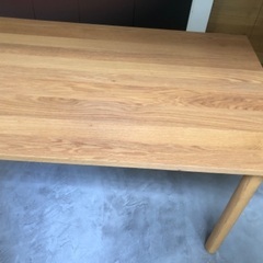 【札幌市内引取り限定】アクタス  ACTAS SOUP ダイニングテーブル Rレッグ　オーク