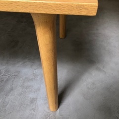 【札幌市内引取り限定】アクタス  ACTAS SOUP ダイニングテーブル Rレッグ　オーク