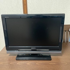 SONY液晶テレビ　20インチ
