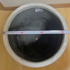 　新品・未使用　セメント鉢