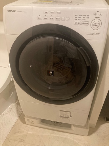 SHARP ES-S7H-WL ドラム式電気洗濯乾燥機 2023年製