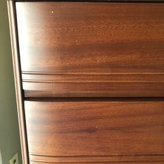【値下げ】民芸家具　橋詰　7段チェストお譲りします
