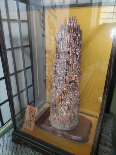 住友金属鉱山　謹製 銅製 含金銀 銅滴 美しい銅肌  重量　約7.8kg