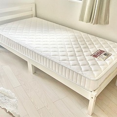 先着順！【9/1にお渡しできる方はお値引きします！】ニトリ ベッドフレーム&マットレス 先着順！【9/1にお渡しできる方はお値引きします！】ニトリ ベッドフレーム