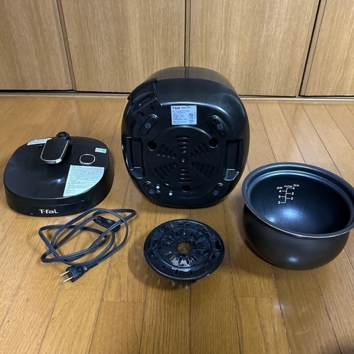 【未使用級】 T-fal クックフォーミー ブラック6Ｌ　CY8758JP クックフォーミー ブラック 6L (スロークッキング対応) CY8758JP