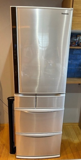 パナソニック　冷蔵庫　容量　411L  NR-E412V-N