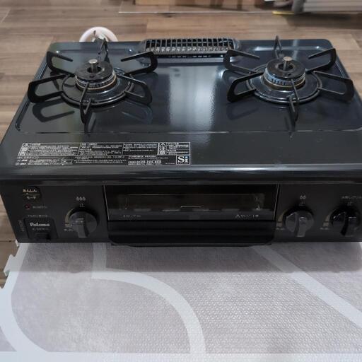 【美品】ガスコンロ　Paloma  IC-S37K-L
