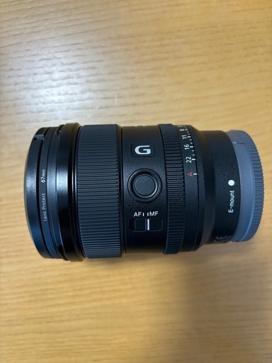 SONY FE20mm f1.8g レンズフィルター付き