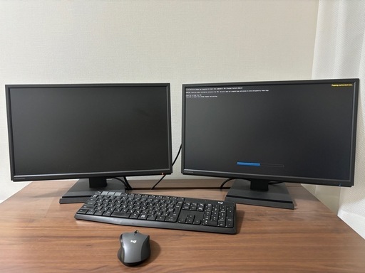 DELLデスクトップPC Inspiron3881/iodata21.5型ディスプレイ