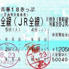 【ネット決済・配送可】速達)青春18きっぷ