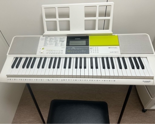 電子ピアノ LK-511（CASIO）セット