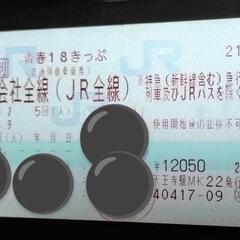 新宿☀青春18きっぷ 残り1回分です①🎶