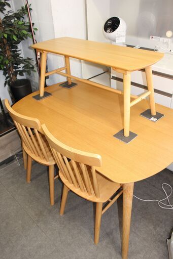 ★特別価格 人気 大幅値下げ★ダイニングテーブルチェア、ベンチ4点セット 美品販売！★大田区配送・品川区 設置無料★店頭取引歓迎！