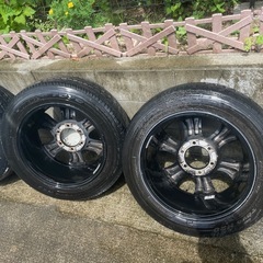 ハイエース　ホイール　プラド純正風味