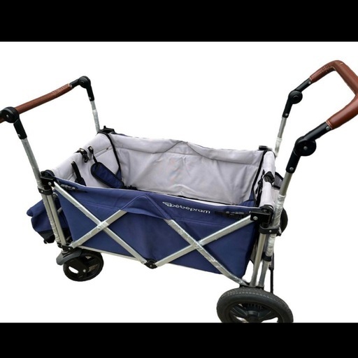bebe pram アウトドアキャリーワゴン ベビーカーワゴン 2人乗りベビーカー 屋根 災害 防災