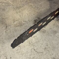 【処分】・上越市　ECHO　チェンソー　Ｖ４０００・